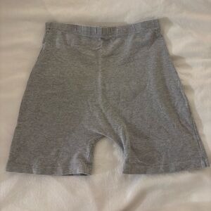Brandy Melville Heather Gray Bike Shorts